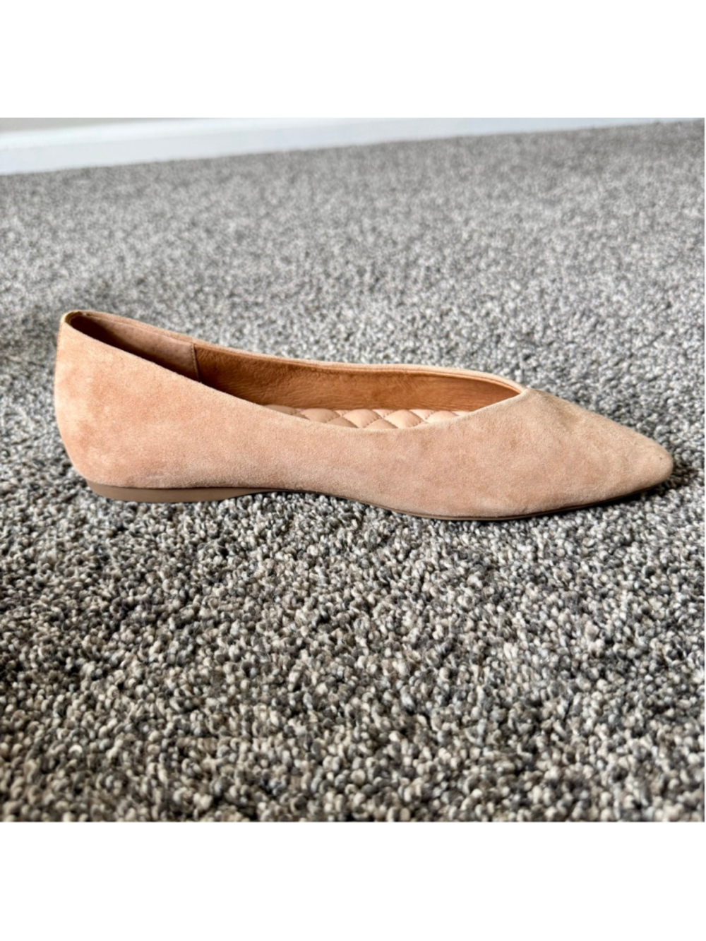 Women's Birdies The Goldfinch Flats in Tan Suede Size 7 NWOB - Picture 7 of 10